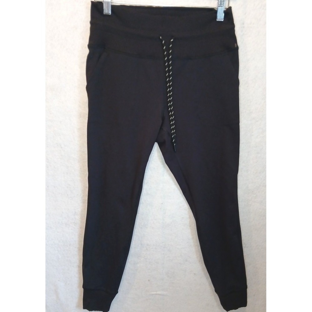 Avalanche Outdoor Supply Co Womens Black Joggers Drawstring Pants Large